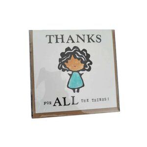 New Thanks For All The Things Card